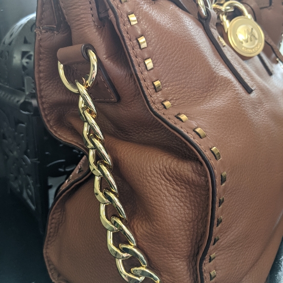 Micheal Kors Large Hamilton Whipstitch tote - Picture 3 of 8